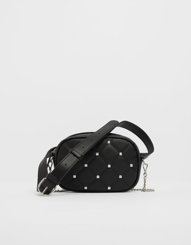 clear bum bag bershka