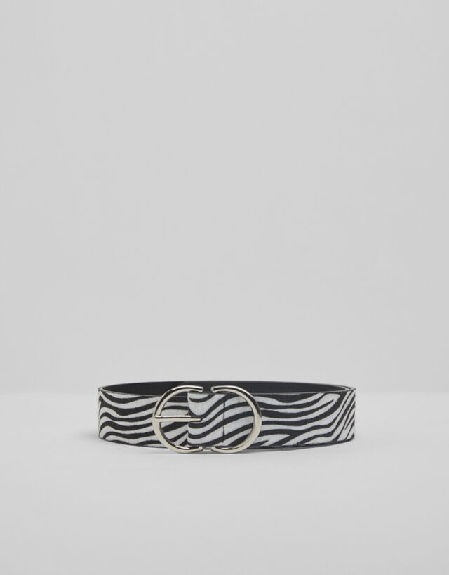 zebra belt
