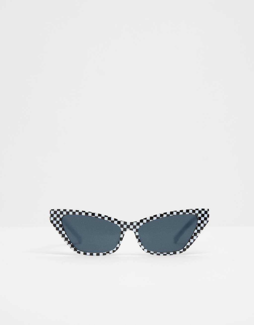 Kareli Gunes Gozlugu Cropped Bershka Turkey