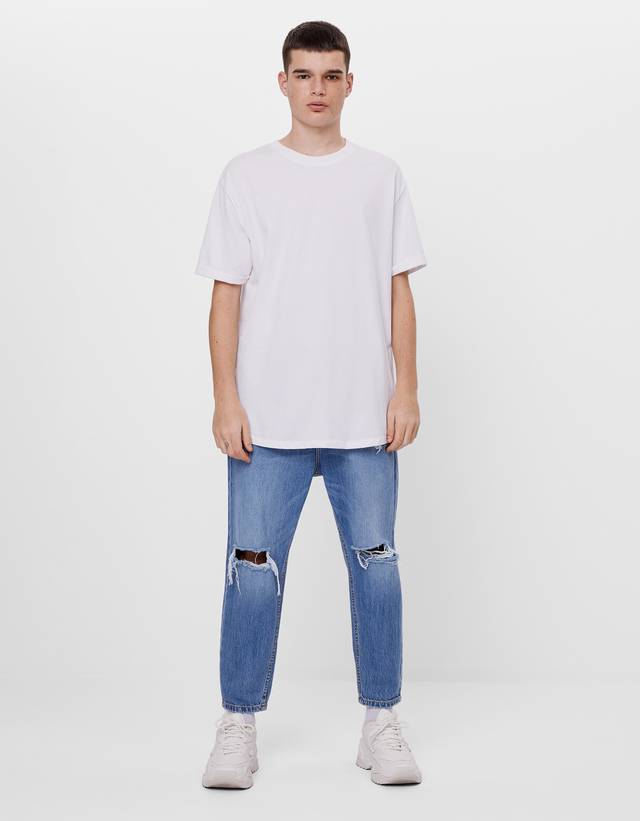 Loose fit jeans - Jeans - Woman | Bershka