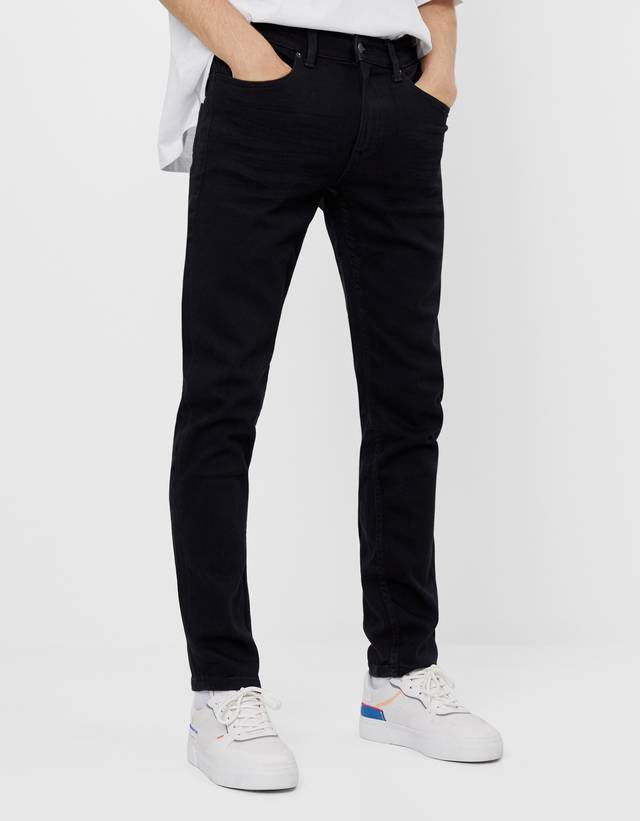 jeans tapered fit bershka