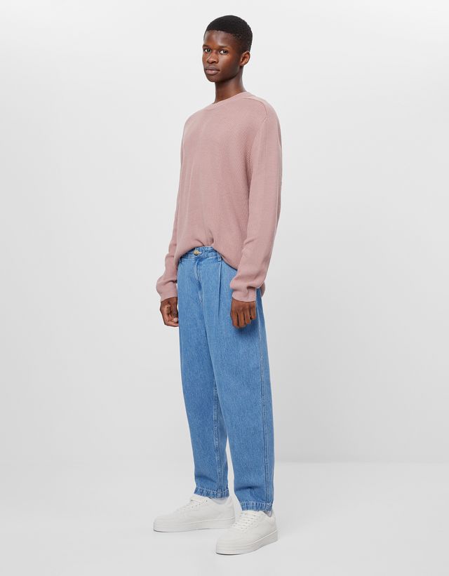 Balloon fit jeans - Jeans - Man | Bershka