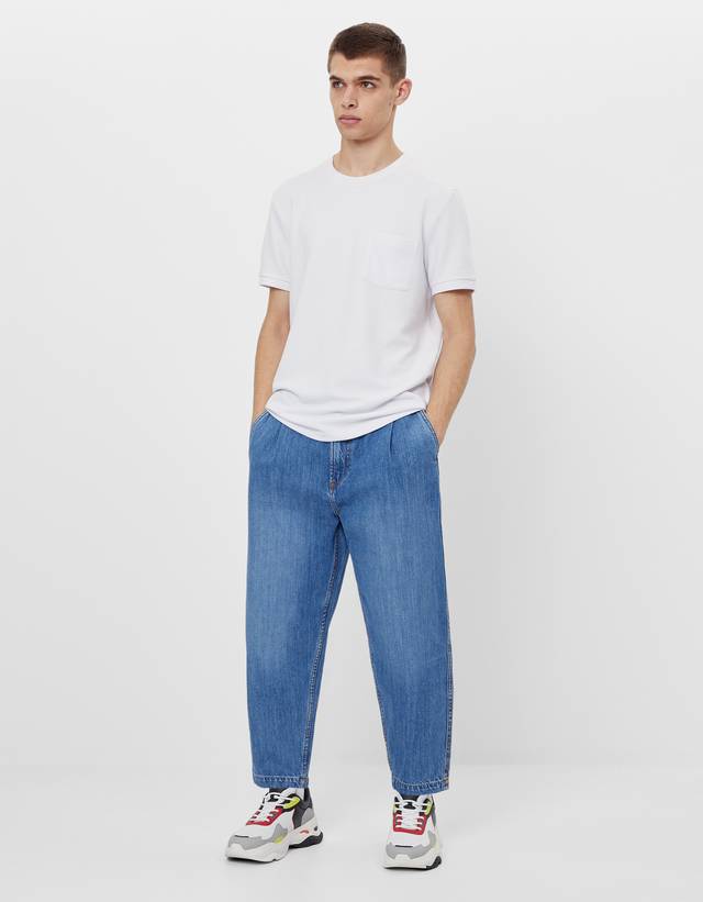 men balloon jeans