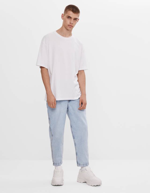 Balloon Fit Jeans Blazers Bershka Kosovo