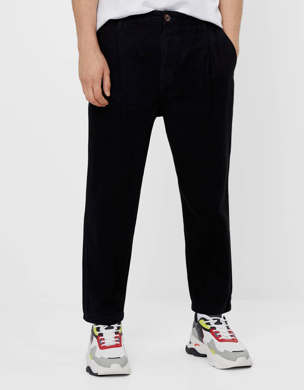 Balloon fit jeans - null - Bershka Kosovo