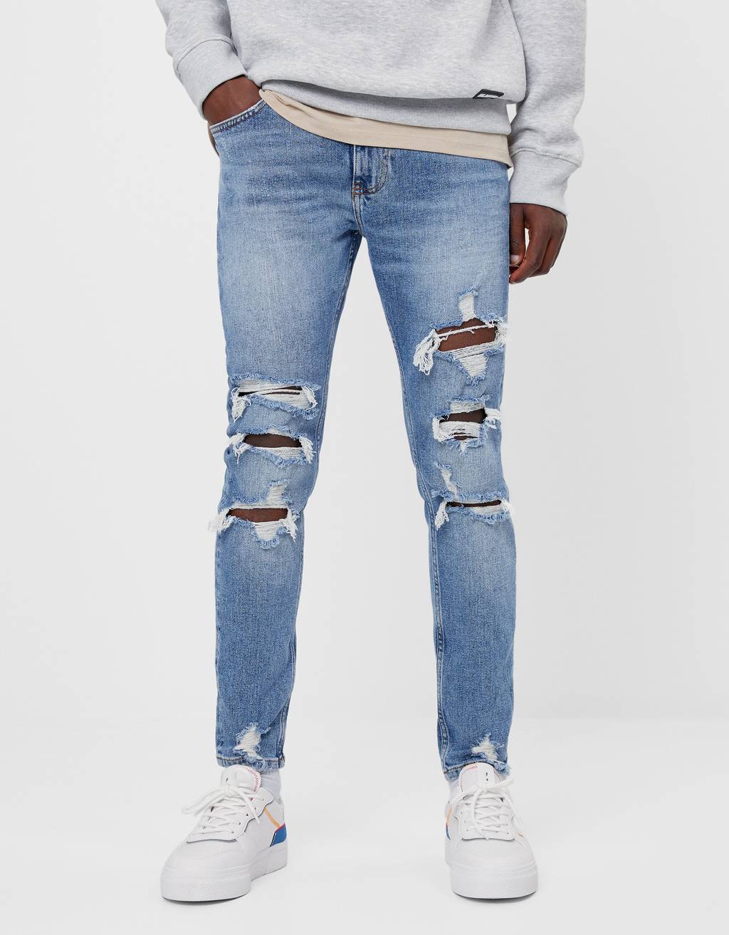 bershka super skinny jeans