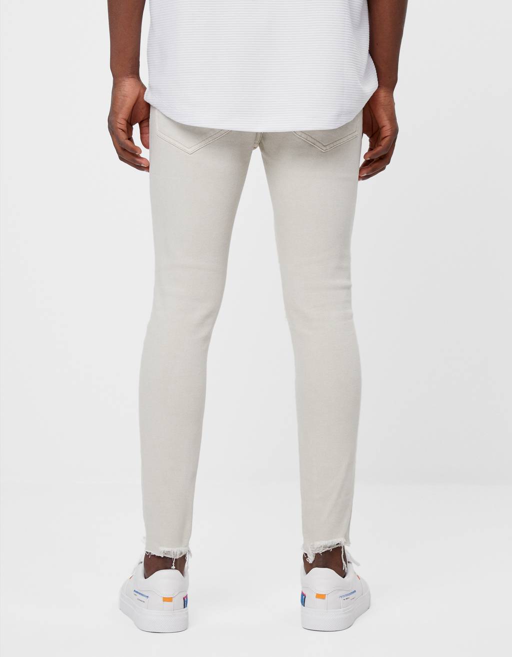 Ripped super skinny jeans - Sneakers 