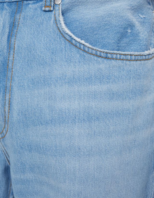 90s straight-leg jeans - null - Bershka 