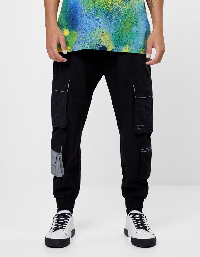 Future Ready Kargo Pantolon Pantolon Erkek Bershka
