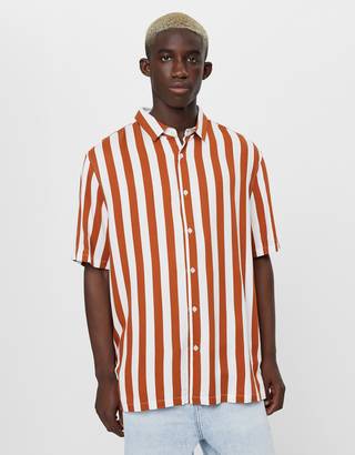camisas hombre bershka