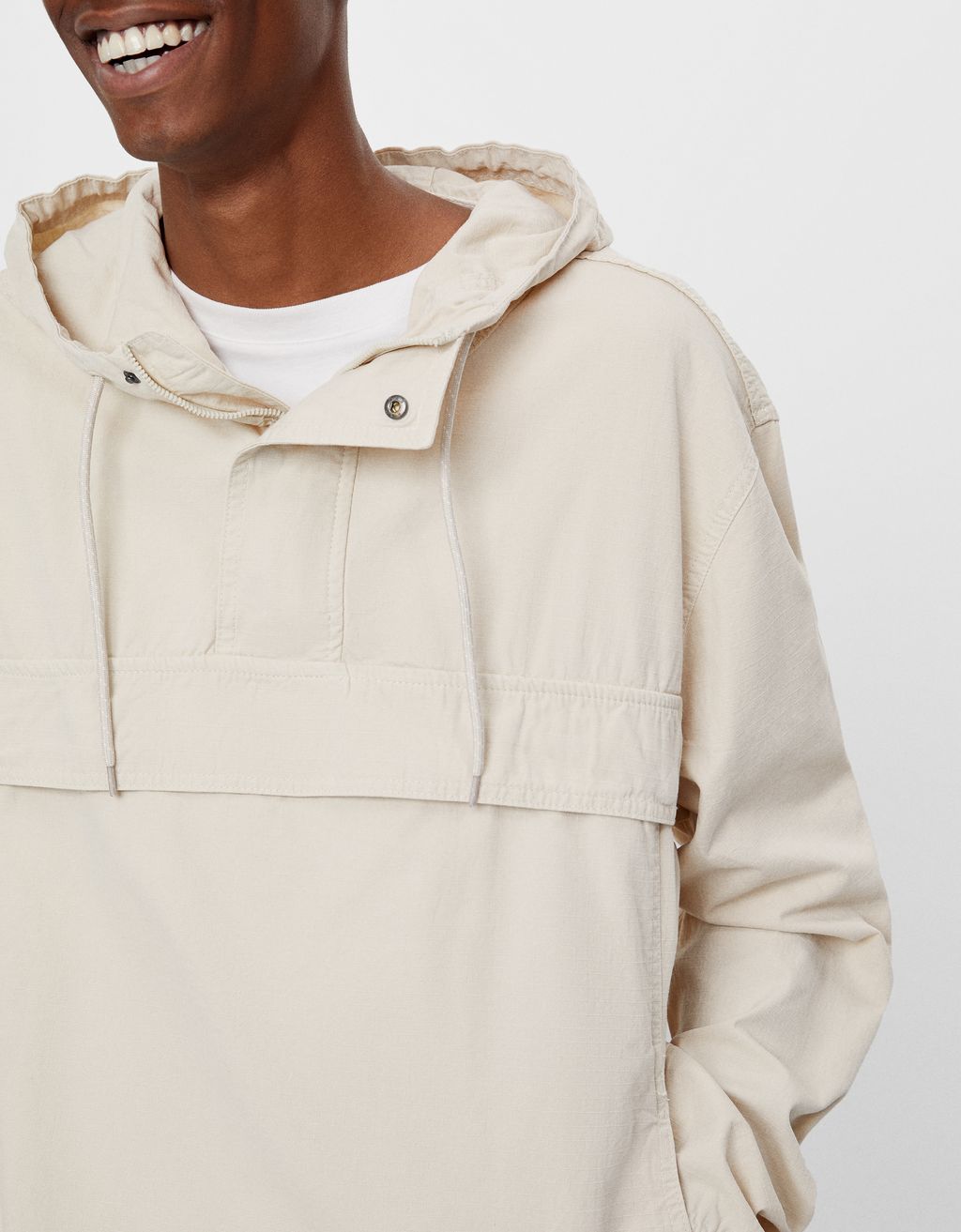 cotton anorak jacket