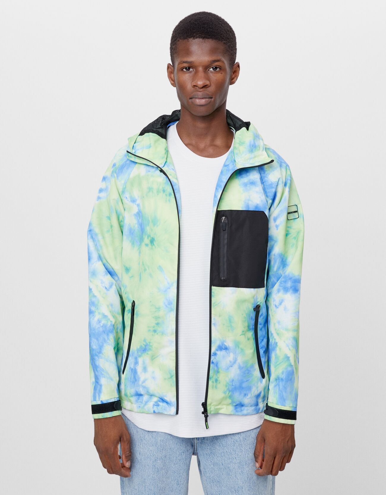 bershka tie dye hoodie