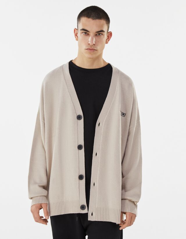 bershka knitwear cardigan