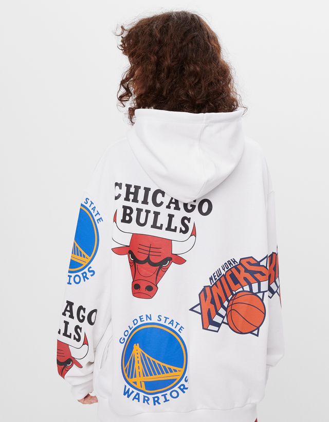 Chicago bulls sweatshirt bershka clearance