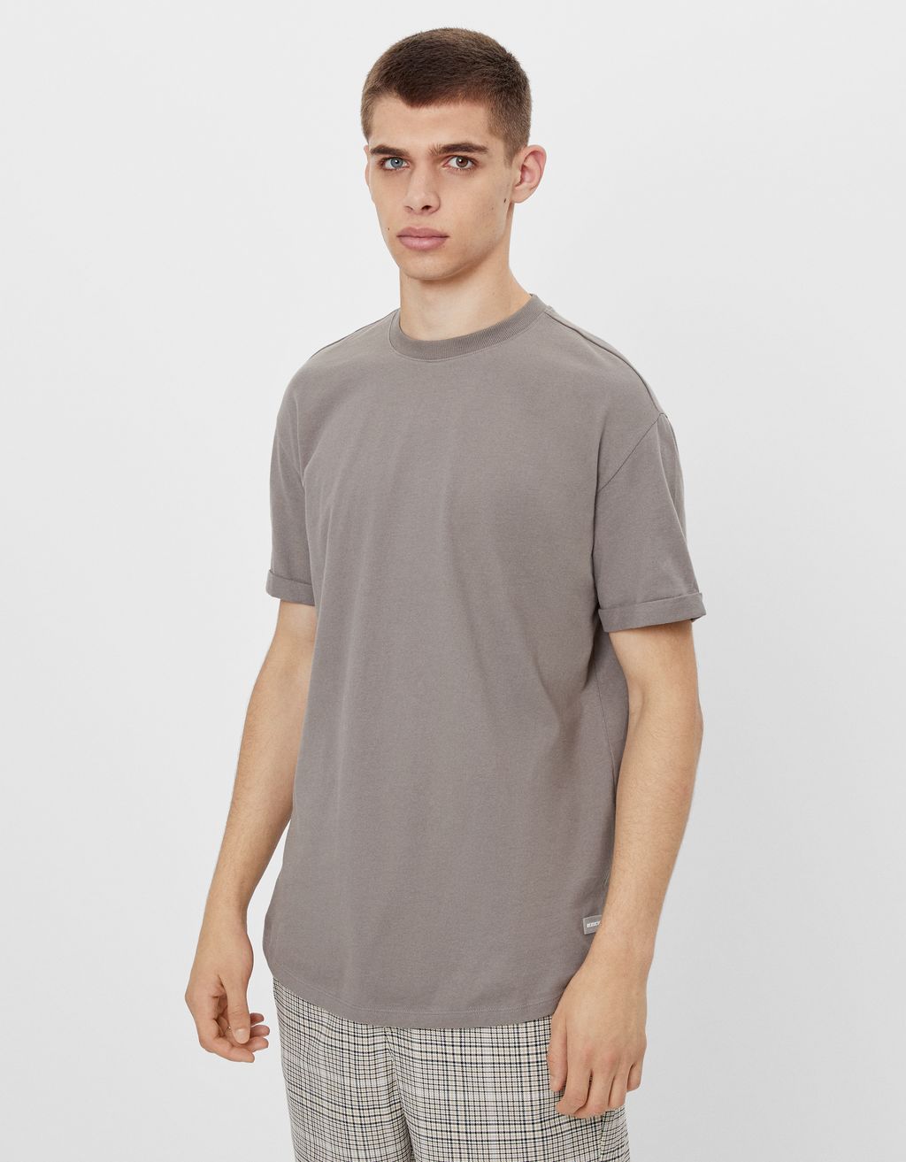 Long T-shirt with short sleeves - Sale Favourites - Man