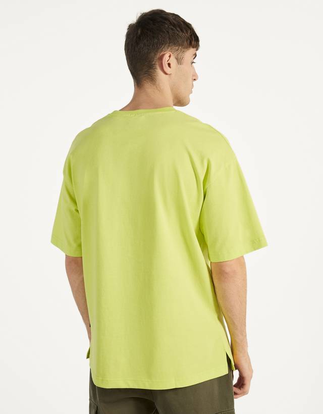 T shirt oversize bershka Clearance