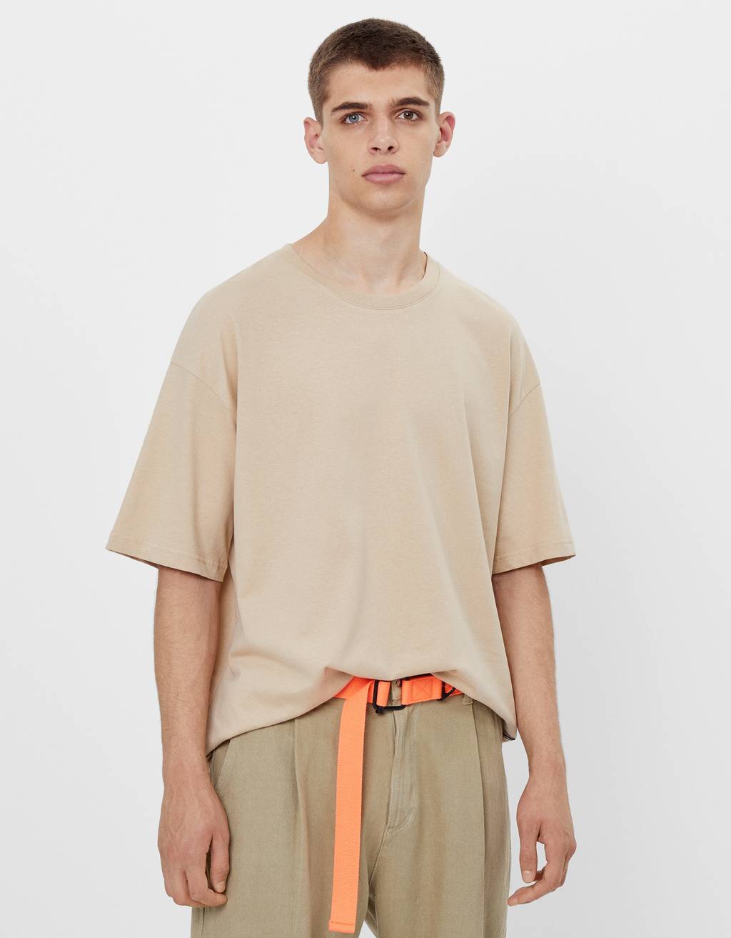 zara man oversized t shirt