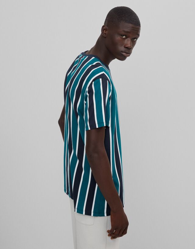 bershka striped t shirt