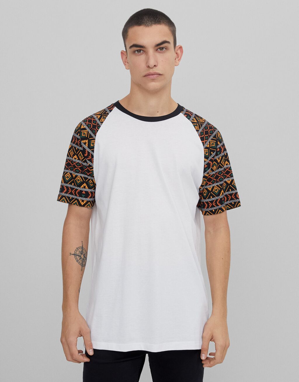 camisetas bershka hombre 2018