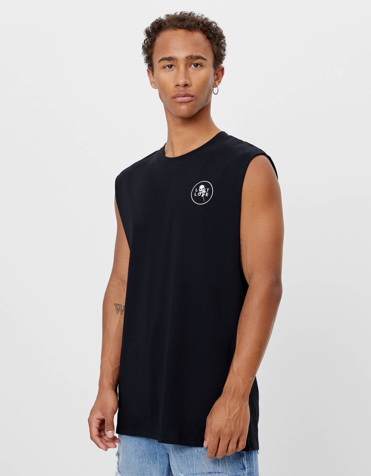 sleeveless t shirt xxl