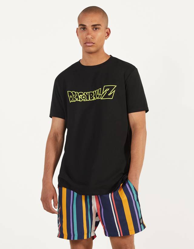 T Shirt Dragon Ball Z X Bershka Homme Bershka T Shirt Dragon Ball Z X Bershka Homme Bershka