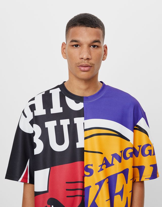 Bulls \u0026 Lakers NBA T-shirt - Man | Bershka