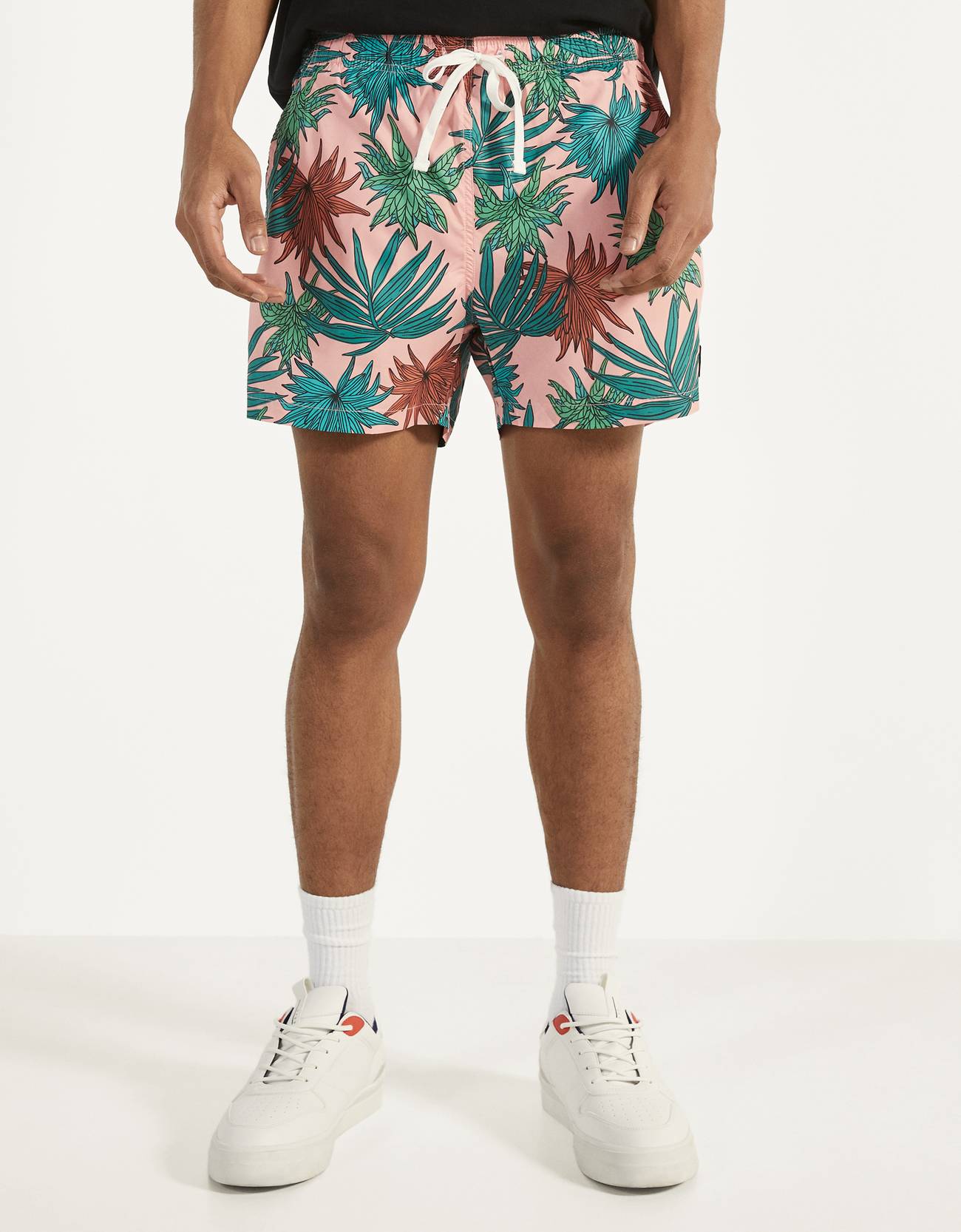 bershka swim shorts