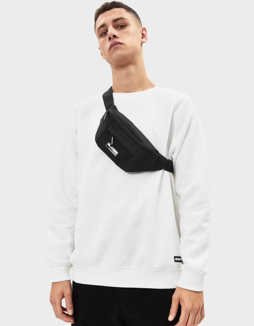 Belt Bag With Slogan Boots Ankle Boots Bershka Japan