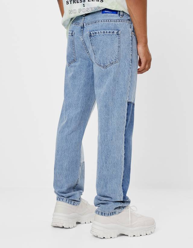 90s contrast jeans - Woman | Bershka