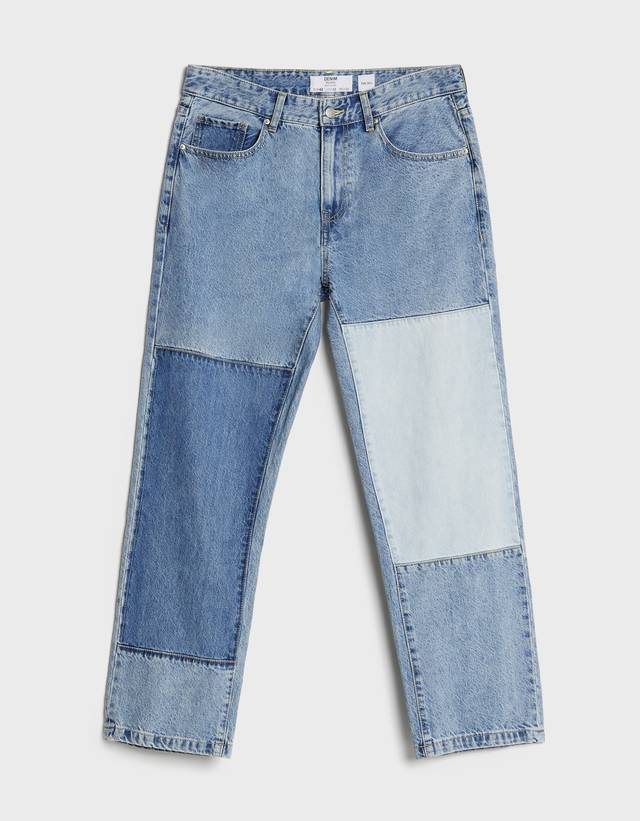 90s contrast jeans - Woman | Bershka