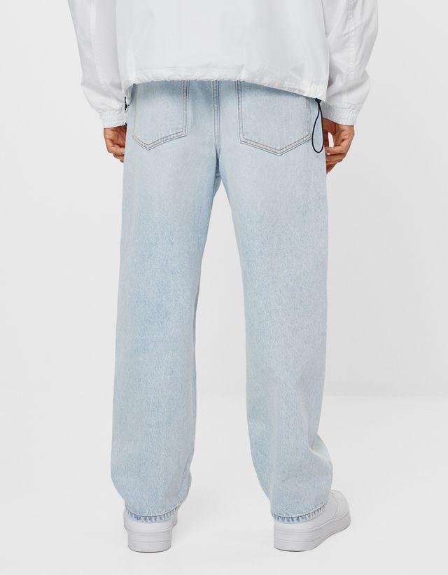 Wide-leg '90s jeans - Man | Bershka