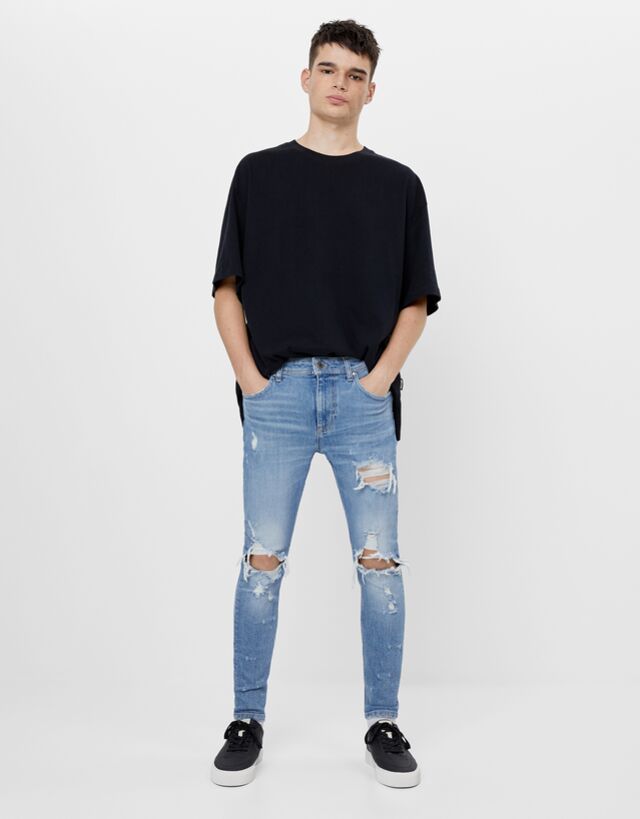 bershka man denim
