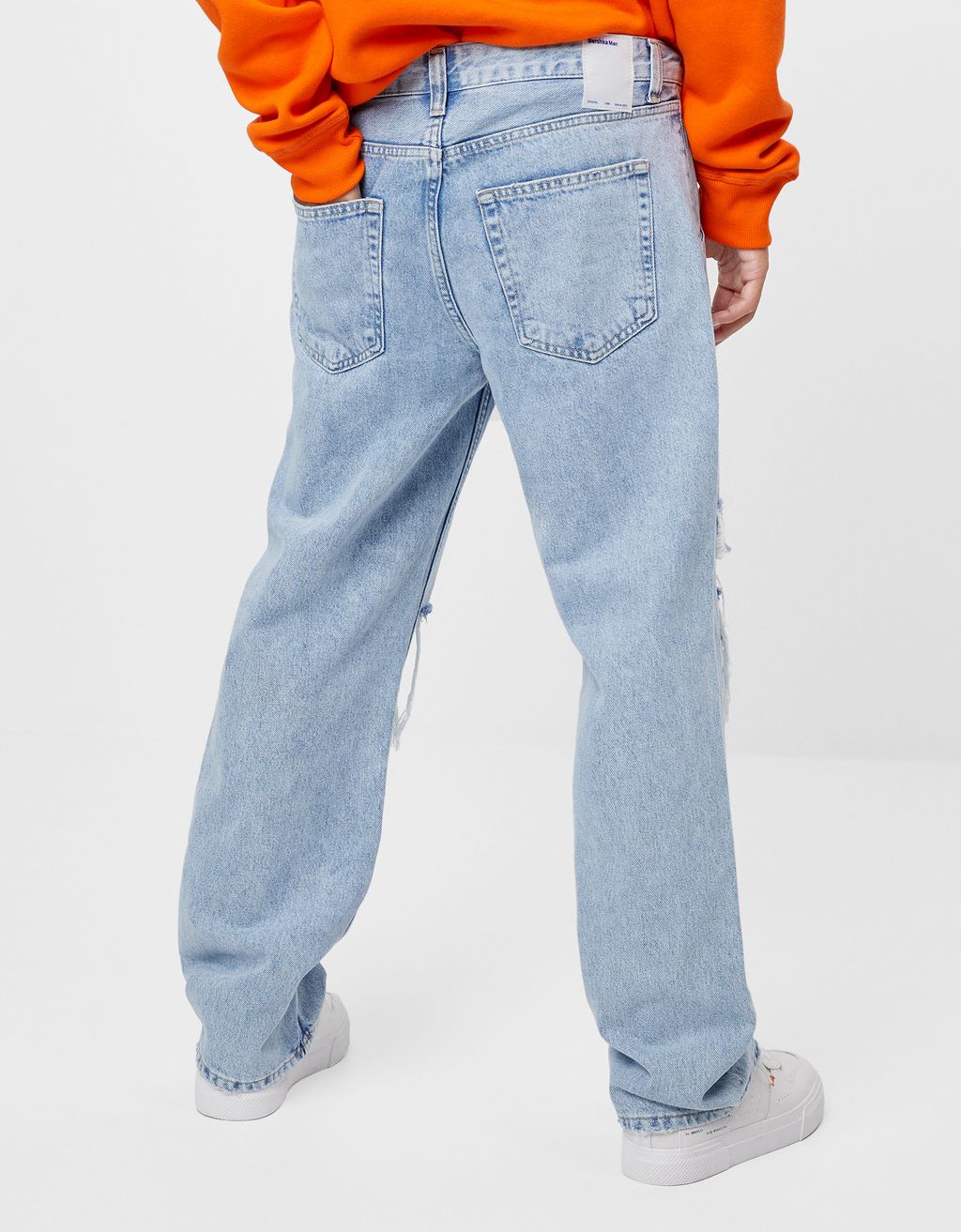Ripped ‘90s jeans - Man | Bershka