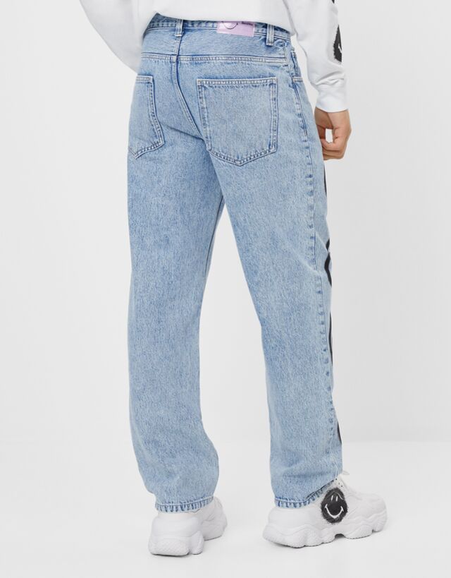 90s Smiley jeans - Jeans - Woman | Bershka