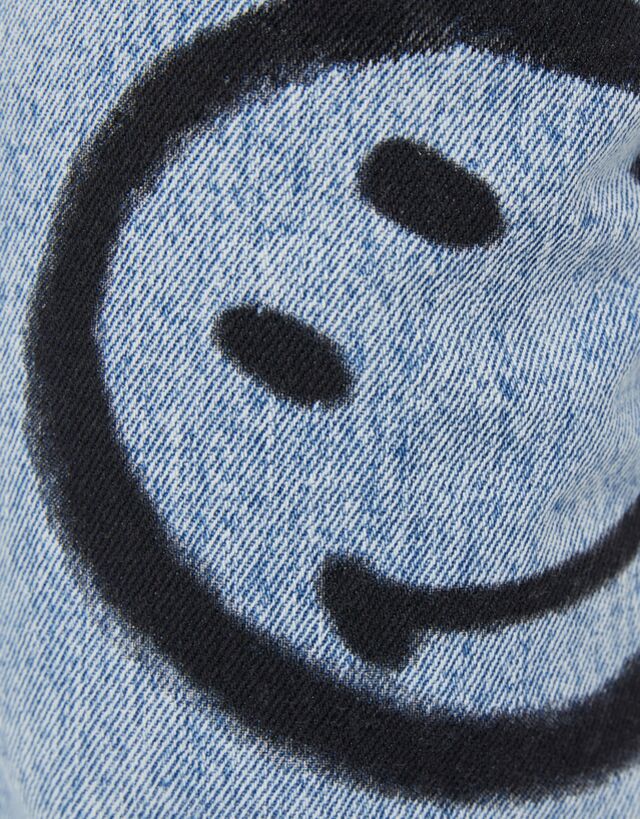 90s Smiley jeans - Jeans - Man | Bershka