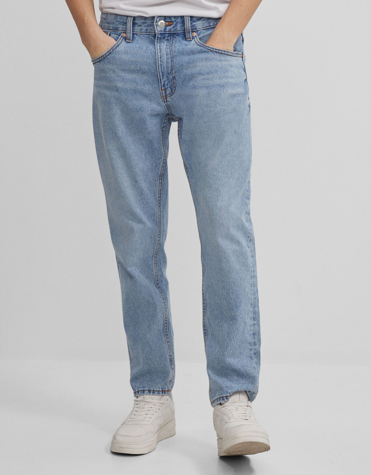 Straight fit vintage jeans - Jeans 