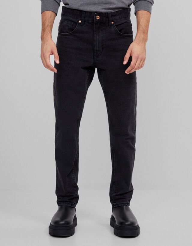 bershka straight jeans