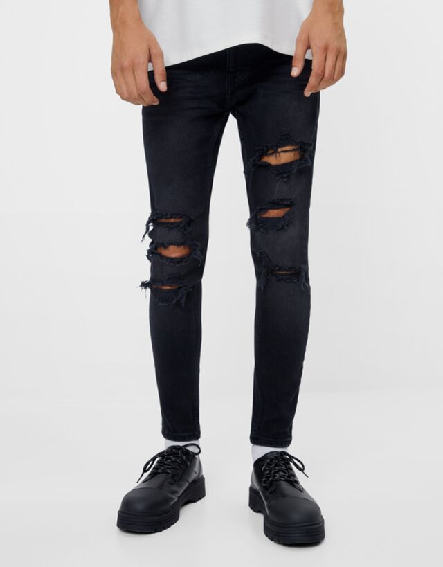 skinny jeans bershka