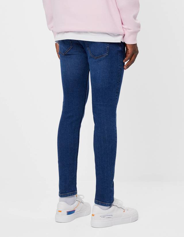 bershka denim super skinny fit