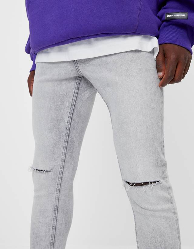 Super Skinny Fit Jean Erkek Bershka