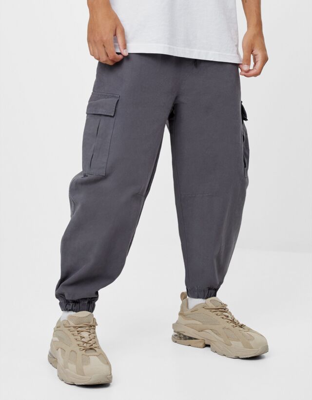 calças cargo bershka