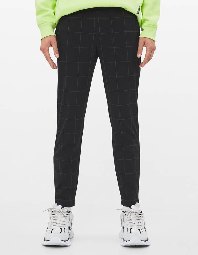 Pantalón tailoring de cuadros