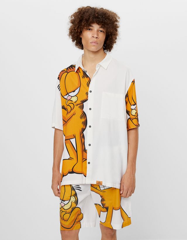 Garfield \u0026 Bershka shirt - Woman | Bershka