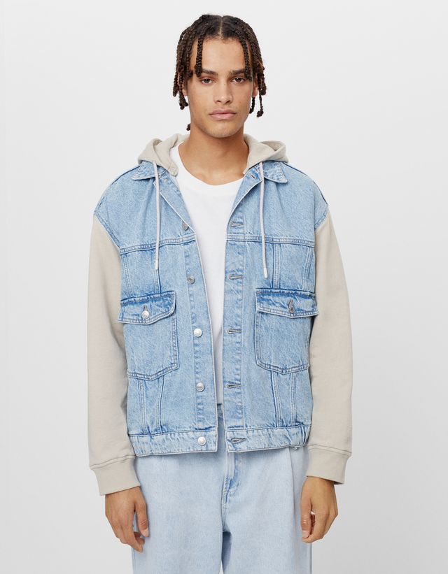 hood - Denim - Bershka Jordan