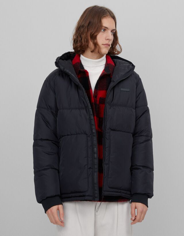 Cazadora puffy hombre clearance