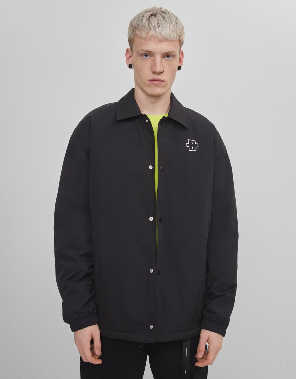 Sloganli Ceket Yeni Erkek Bershka