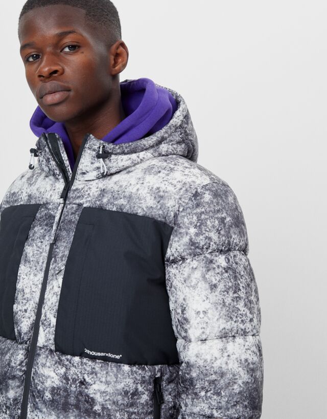 bershka colour block jacket