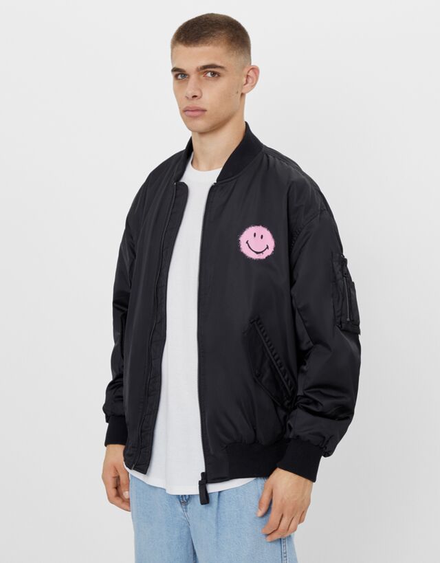 Bomber Ceket Palto Ceketler Bershka Turkey Bomber Ceket Stil Erkek Stil