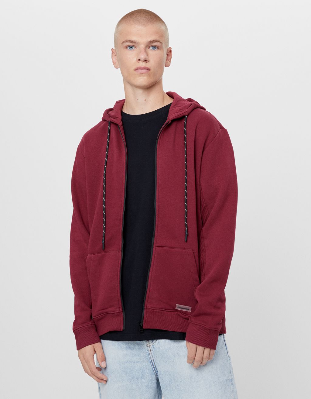 Plush hooded jacket - Sale Favourites - Man
