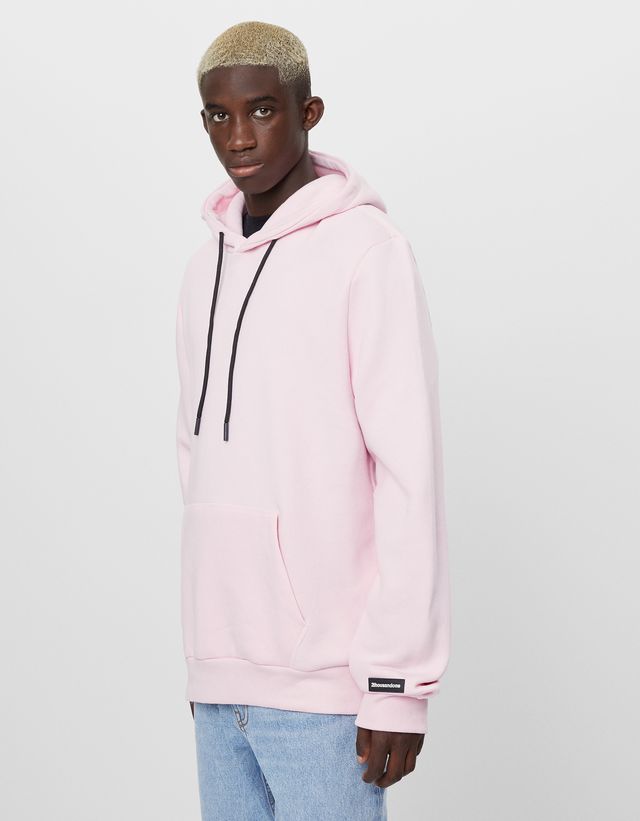 Sudadera lila bershka sale